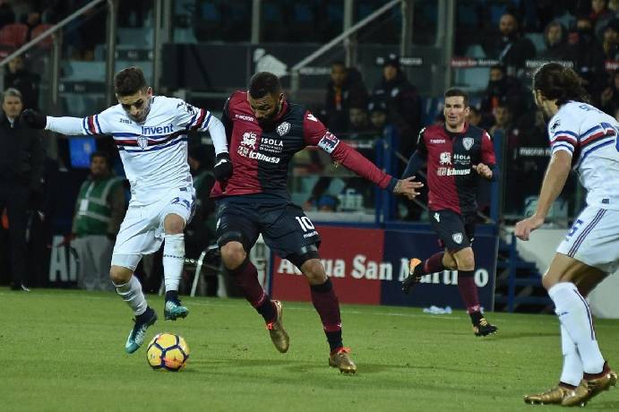 Biến động tỷ lệ k&egrave;o Cagliari vs Sampdoria, 17h30 ng&agrave;y 17/10