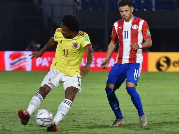 Tỷ lệ k&egrave;o nh&agrave; c&aacute;i Colombia vs Paraguay, 6h ng&agrave;y 17/11 