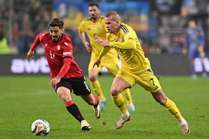 Nhận định, soi k&egrave;o Gruzia vs Ukraine, 0h00 ng&agrave;y 17/11: Đ&ograve;i lại m&oacute;n nợ cũ