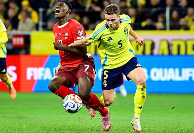 Si&ecirc;u m&aacute;y t&iacute;nh dự đo&aacute;n Thụy Sỹ vs Thụy Điển, 2h45 ng&agrave;y 16/11