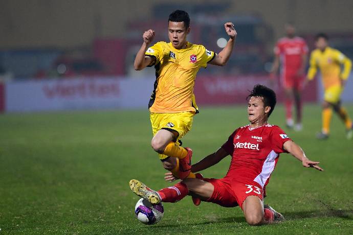 Video Viettel 0-1 Hải Ph&ograve;ng: Nh&agrave; v&ocirc; địch ng&atilde; ngựa