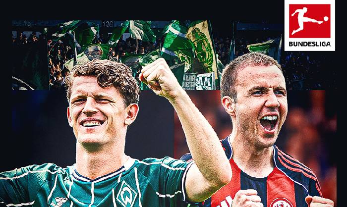 K&egrave;o v&agrave;ng b&oacute;ng đ&aacute; Werder Bremen vs Eintracht Frankfurt, 02h30 ng&agrave;y 17/1: Chia điểm?