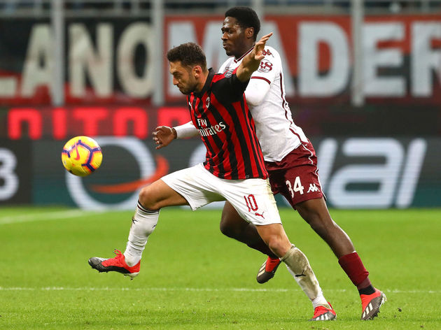 Kết quả đối đầu AC Milan vs Torino, 2h45 ng&agrave;y 18/2