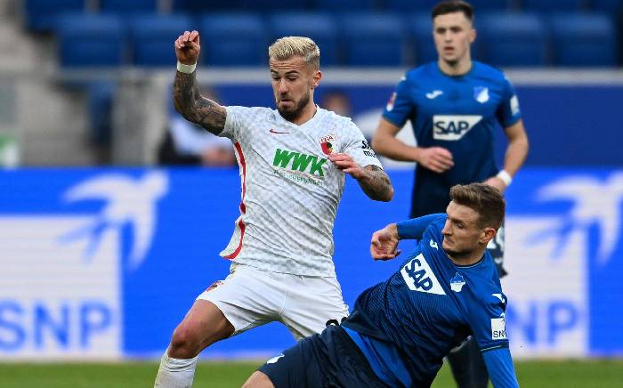 Soi bảng dự đo&aacute;n tỷ số ch&iacute;nh x&aacute;c Augsburg vs Hoffenheim, 2h30 ng&agrave;y 18/2