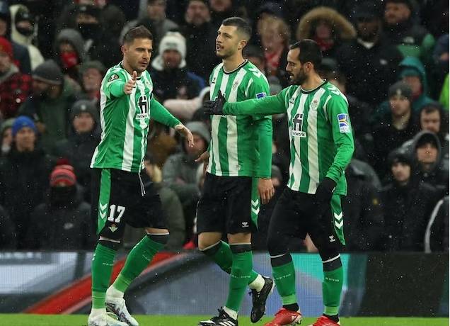 Đội h&igrave;nh ra s&acirc;n ch&iacute;nh thức Betis vs MU, 0h45 ng&agrave;y 17/3 (cập nhật)