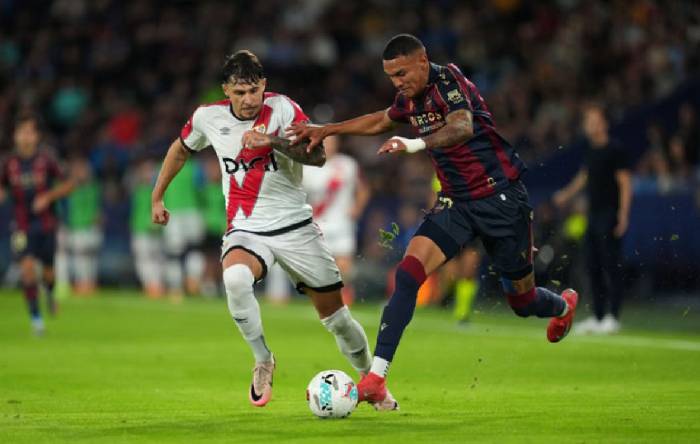 Soi k&egrave;o g&oacute;c Rayo Vallecano vs Levante, 3h00 ng&agrave;y 17/03