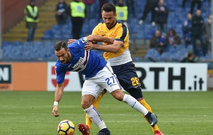 Nhận định Sampdoria vs Hellas Verona, 20h00 ng&agrave;y 17/4