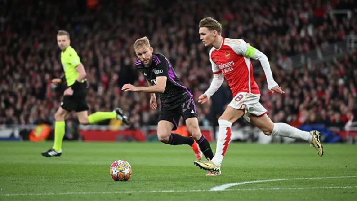 Soi k&egrave;o hiệp 1 Bayern Munich vs Arsenal, 02h00 ng&agrave;y 18/4