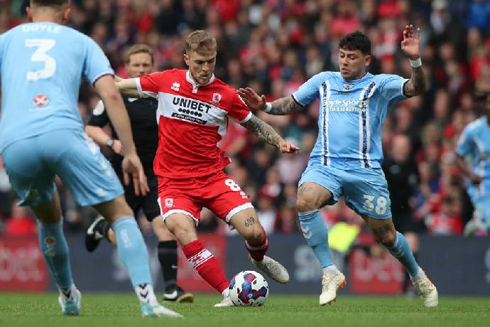 Soi k&egrave;o phạt g&oacute;c Middlesbrough vs Coventry, 02h00 ng&agrave;y 18/5
