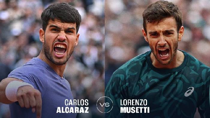 Link xem tennis Alcaraz vs Musetti, B&aacute;n kết Rome Masters - 20h30 ng&agrave;y 16/5