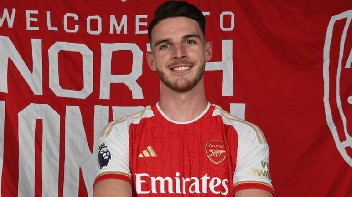 Declan Rice h&eacute; lộ người khiến anh ki&ecirc;n quyết gia nhập Arsenal