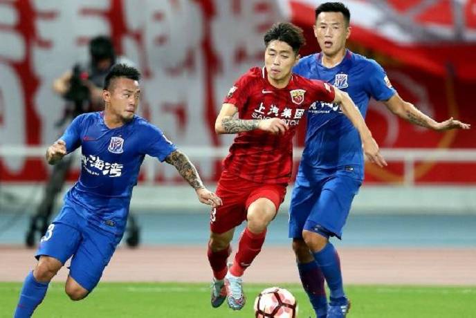 Soi k&egrave;o phạt g&oacute;c Shanghai Shenhua vs Chengdu Rongcheng, 16h30 ng&agrave;y 17/8