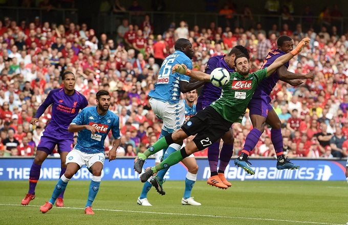 Tỷ lệ phạt g&oacute;c Napoli vs Liverpool, 2h ng&agrave;y 18/9