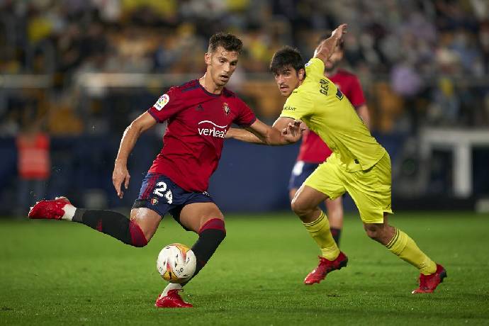 Ph&acirc;n t&iacute;ch k&egrave;o hiệp 1 Villarreal vs Osasuna, 2h ng&agrave;y 18/10