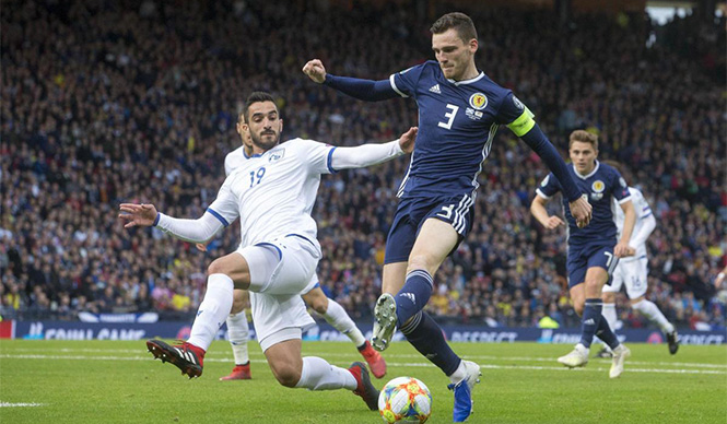 Kết quả VL EURO 2020: Đảo S&iacute;p vs Scotland, 21h ng&agrave;y 16/11