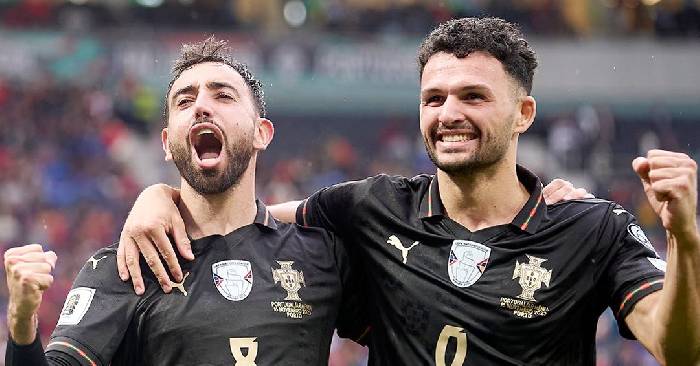 Bồ Đ&agrave;o Nha đại thắng 9-1 khi Ronaldo vắng mặt, gi&agrave;nh v&eacute; dự World Cup 2026