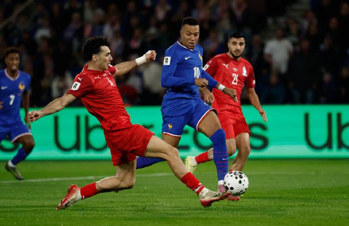 Soi k&egrave;o g&oacute;c Azerbaijan vs Ph&aacute;p, 00h00 ng&agrave;y 17/11