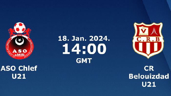 Nhận định, soi k&egrave;o U21 Chlef vs U21 CR Belouizdad, 21h00 ng&agrave;y 18/1