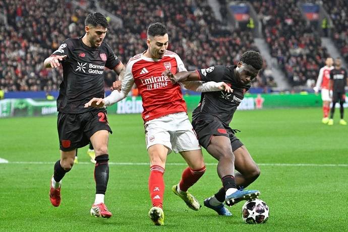 Si&ecirc;u m&aacute;y t&iacute;nh dự đo&aacute;n Arsenal vs Leverkusen, 3h00 ng&agrave;y 18/3