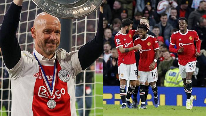 Ten Hag chọn 4 'hạt giống' t&aacute;i thiết Man United: Rashford vẫn trong kế hoạch!