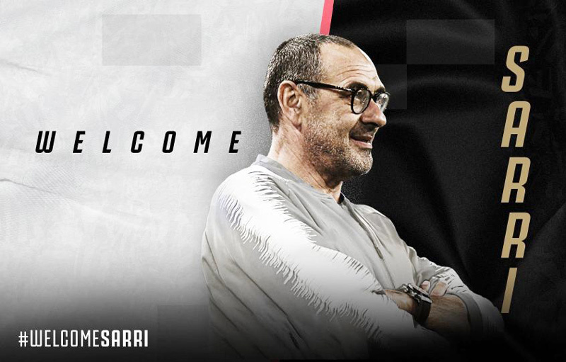Maurizio Sarri CH&Iacute;NH THỨC l&agrave; HLV trưởng Juventus