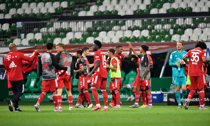 Bayern Munich v&ocirc; địch Bundesliga sớm 2 v&ograve;ng đấu