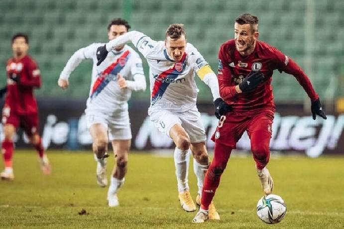 Nhận định, soi k&egrave;o Legia Warszawa vs Rak&oacute;w Częstochowa, 1h00 ng&agrave;y 18/7
