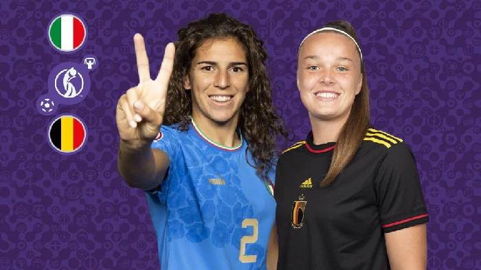 Nhận định, soi k&egrave;o Nữ Italia vs nữ Bỉ, 2h ng&agrave;y 19/7