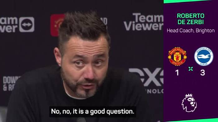 Thắng th&ocirc;i chưa đủ, HLV Brighton lại 'x&aacute;t muối' CĐV Man United