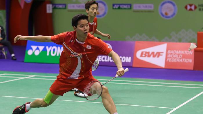 Link xem cầu l&ocirc;ng BWF World Tour Finals 2025 ng&agrave;y 1 Kim Won Ho v&agrave; Seo Seung Jae