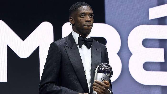 Ousmane Dembele gi&agrave;nh danh hiệu FIFA The Best