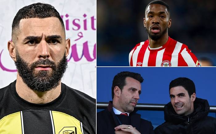 Vừa chờ Ivan Toney, Arsenal c&oacute; thể mượn tạm Benzema
