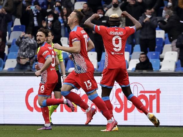 Đội h&igrave;nh ra s&acirc;n ch&iacute;nh thức Napoli vs Roma, 0h ng&agrave;y 19/4