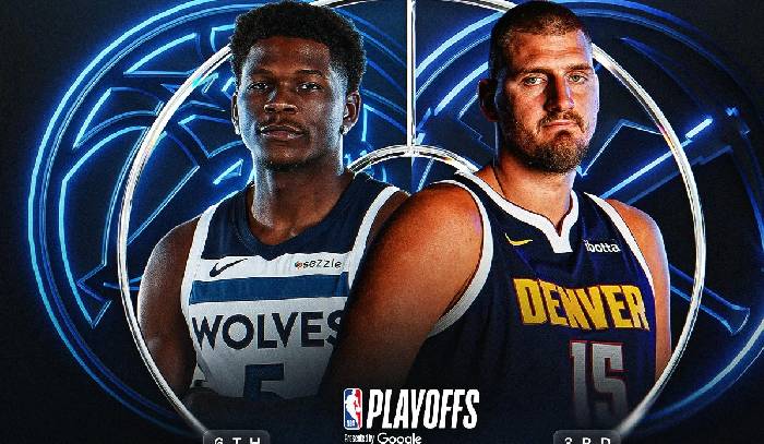 Nhận định b&oacute;ng rổ Denver Nuggets vs Minnesota Timberwolves, 02h30 ng&agrave;y 19/4: Th&agrave;nh bại tại Anthony Edwards