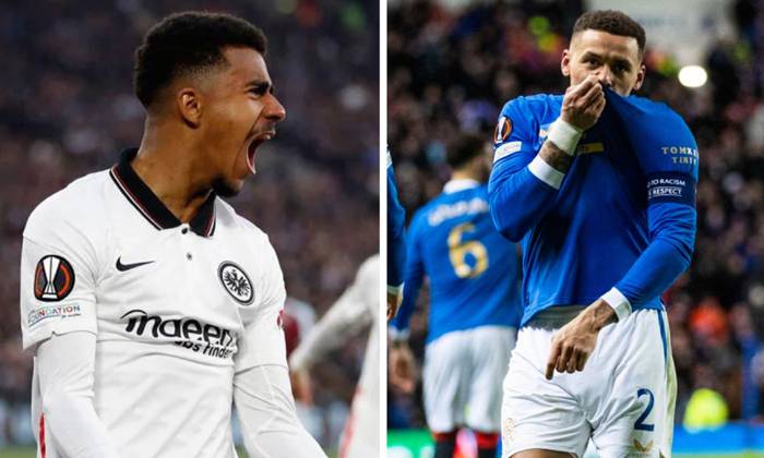 So s&aacute;nh gi&aacute; trị đội h&igrave;nh Eintracht Frankfurt vs Rangers, trước chung kết Europa League