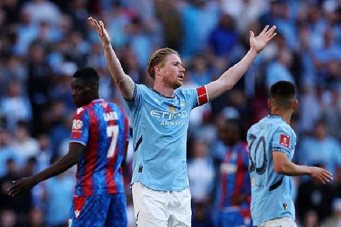 Man City hứng chịu thất bại, chứng kiến Crystal Palace v&ocirc; địch FA Cup