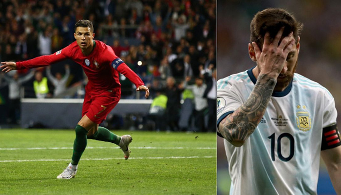 Thống k&ecirc; cho thấy Ronaldo &lsquo;ăn đứt&rsquo; Messi ở đội tuyển quốc gia