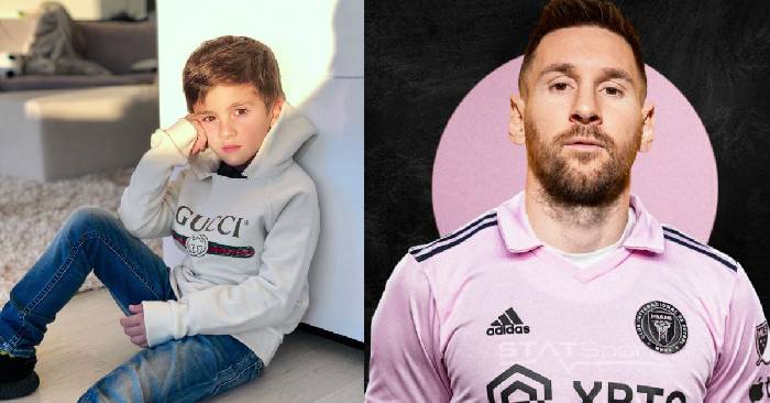 Lionel Messi bị con trai &ldquo;l&agrave;m bẽ mặt&rdquo; trước h&agrave;ng vạn NHM