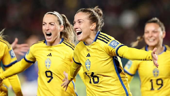 Soi k&egrave;o g&oacute;c nữ Thụy Điển vs nữ Australia, 15h ng&agrave;y 19/8