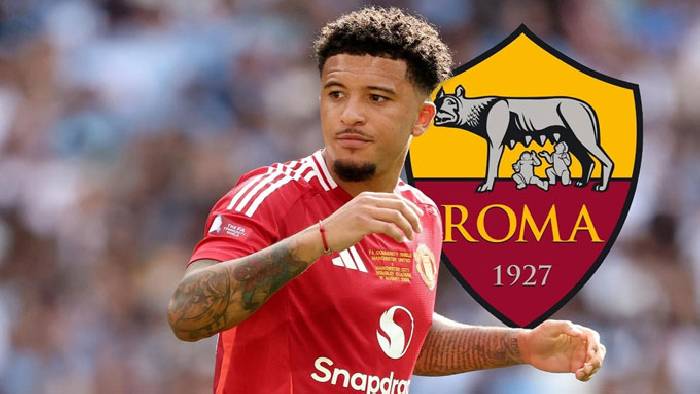 Jadon Sancho từ chối AS Roma, MU l&acirc;m v&agrave;o bế tắc