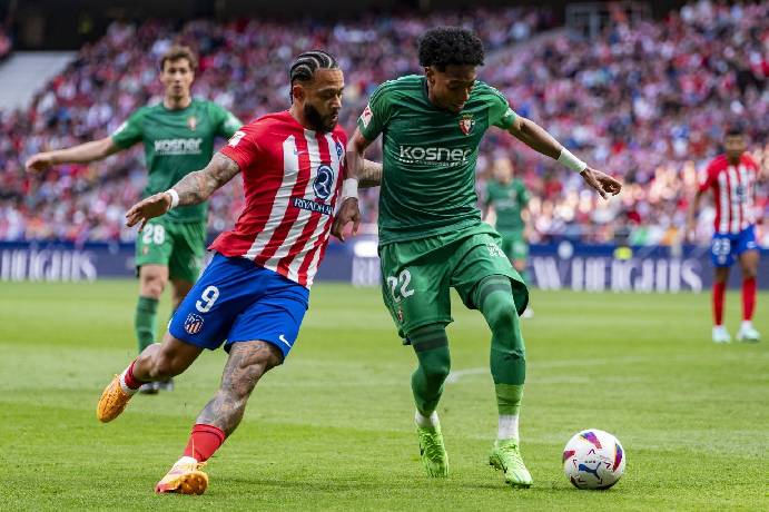 Nhận định, soi k&egrave;o Atletico Madrid vs Osasuna, 2h00 ng&agrave;y 19/10: Đối thủ kh&oacute; nhằn