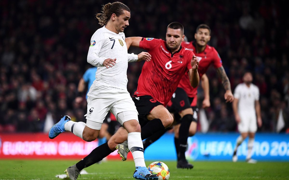 Kết quả b&oacute;ng đ&aacute; ng&agrave;y 18/11: Griezmann tỏa s&aacute;ng, Ph&aacute;p hạ Albania