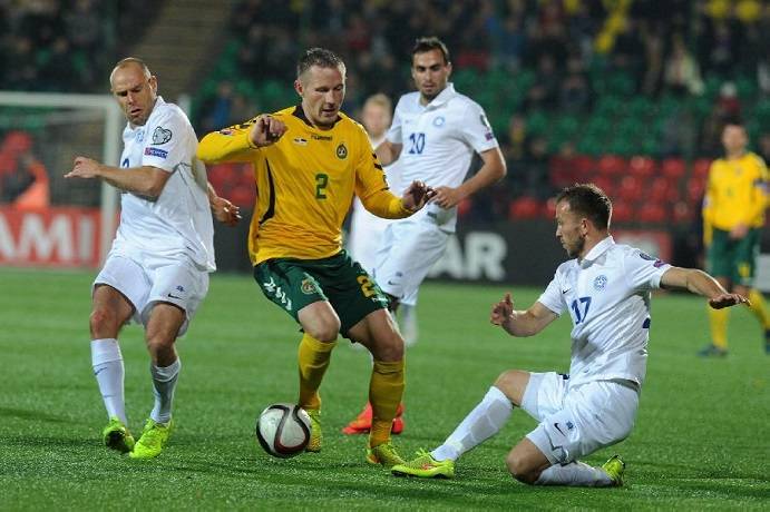 Soi k&egrave;o t&agrave;i xỉu Estonia vs Lithuania h&ocirc;m nay 21h00 ng&agrave;y 19/11