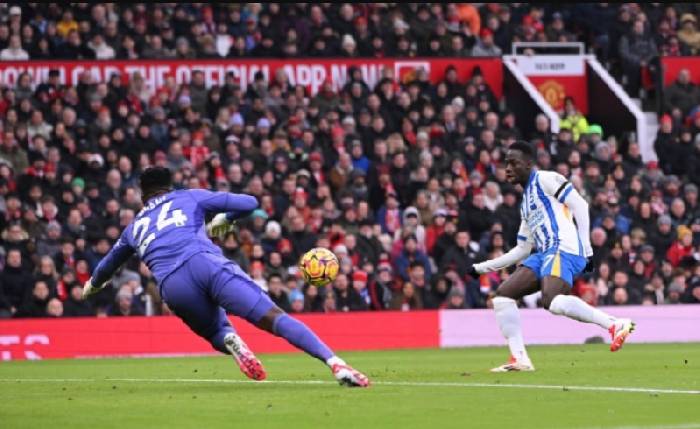 Onana mắc sai lầm tai hại, MU thất bại trước Brighton tr&ecirc;n s&acirc;n nh&agrave;