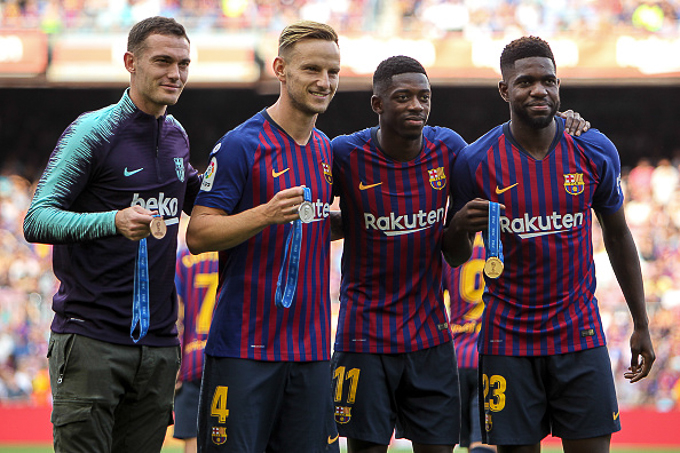 Barca nhận cả tin vui v&agrave; buồn ở h&agrave;ng thủ trược đại chiến Lyon