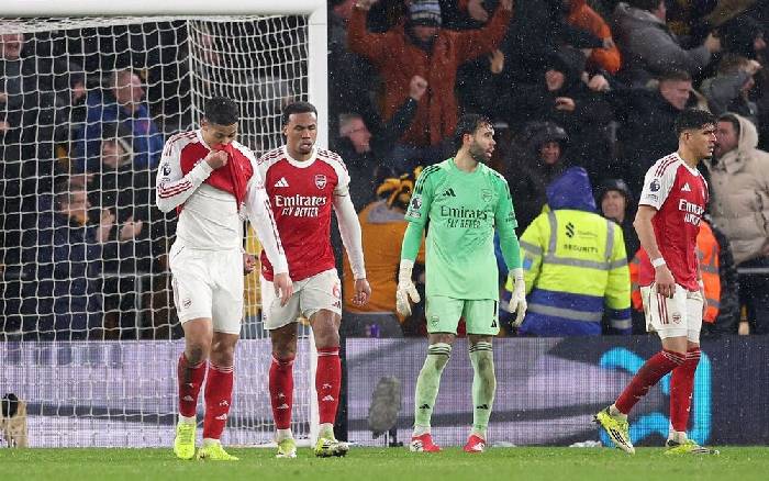 Arsenal bị chỉ tr&iacute;ch thậm tệ sau trận h&ograve;a tai hại trước Wolves