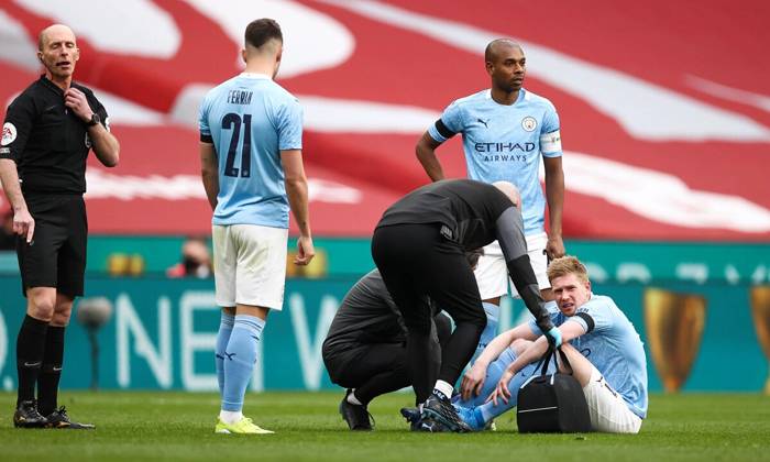 Chấn thương của Kevin Bruyne nghi&ecirc;m trọng ra sao, c&oacute; thể đ&aacute; b&aacute;n kết C1?