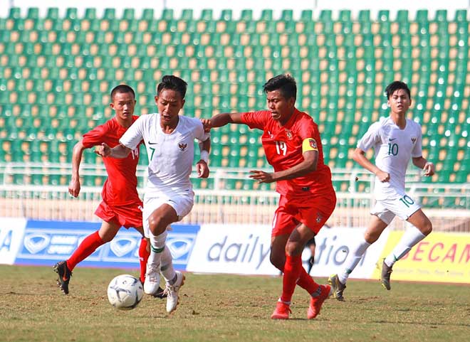 Ph&acirc;n t&iacute;ch tỷ lệ U18 Indonesia vs U18 Myanmar, 16h30 ng&agrave;y 19/8