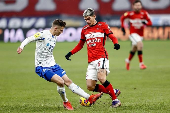 Soi k&egrave;o, dự đo&aacute;n Macao Dinamo Moscow vs Spartak Moscow 21h30 ng&agrave;y 20/8