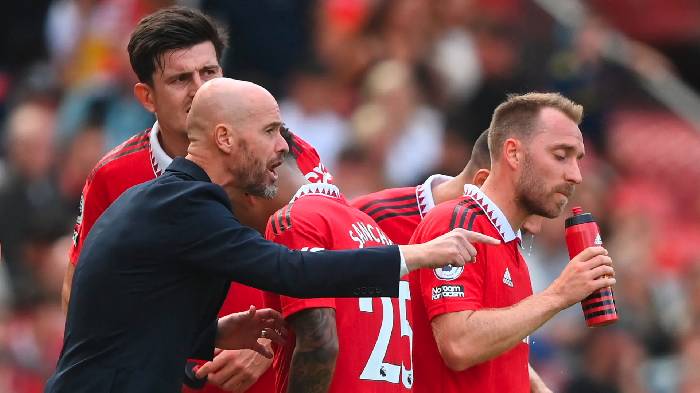 Ten Hag: 'Cậu ấy đang gặp vấn đề giống hệt Eriksen m&ugrave;a trước'